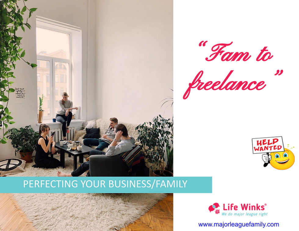 Fam to freelance