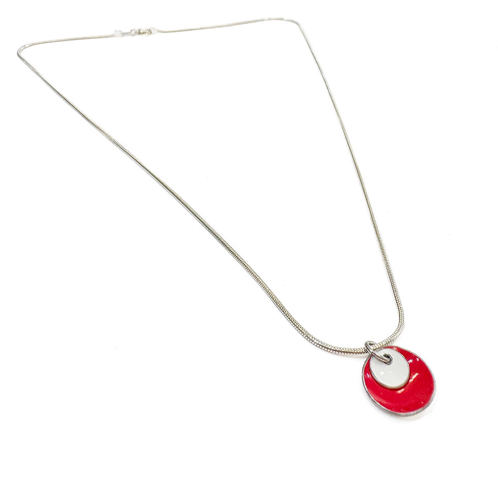 Thumbnail: Abby Filer - aluminium dome necklace