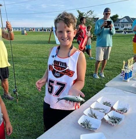 Catching a fish is always an exciting feat for the young participants at the snapper tournament.
Photos courtesy of the Village of Brigthwaters.