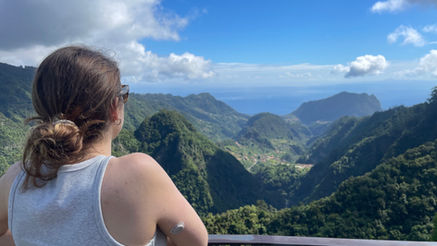 Op vakantie in Madeira met de Dexcom G7 mijn arm en de Omnipod 5 op mijn onderrug