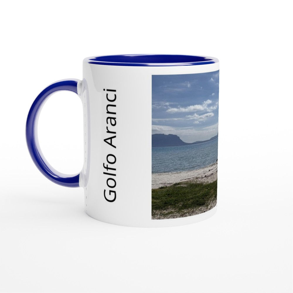Ceramic Mug with Color Inside Tazza Mug Botanica -