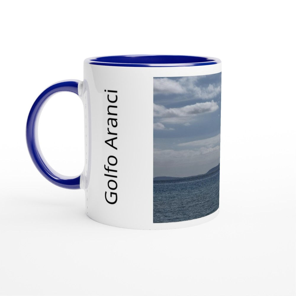 Ceramic Mug with Color Inside Tazza Mug Botanica -