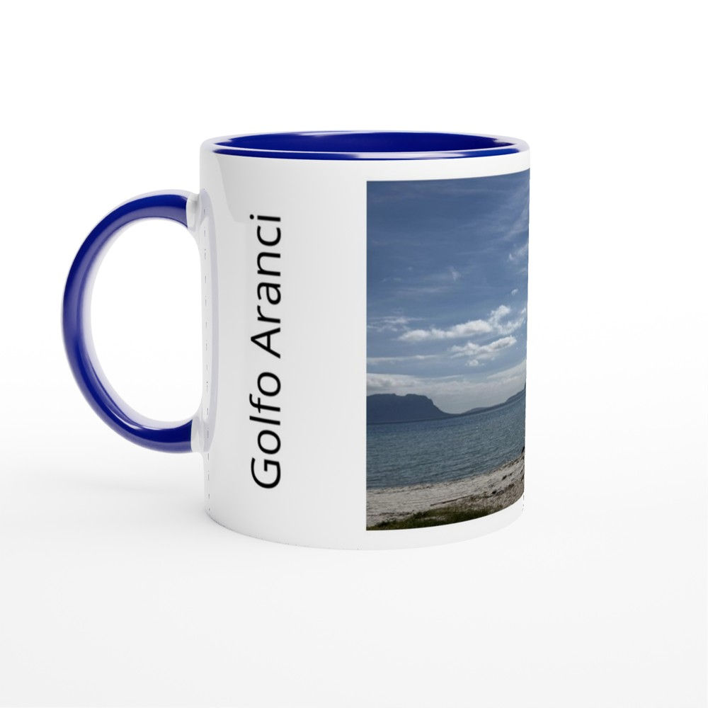 Ceramic Mug with Color Inside Tazza Mug Botanica -