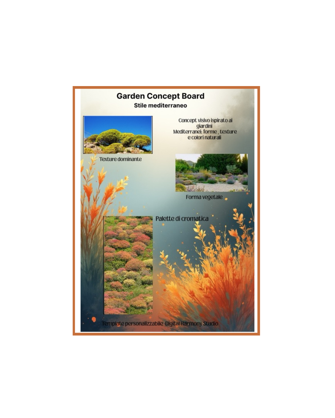 Ispirazione naturale e luminosa dal mondo mediterraneo