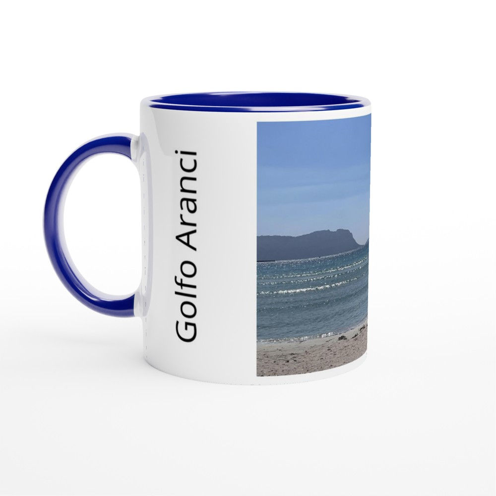 Ceramic Mug with Color Inside Tazza Mug Botanica -