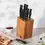 Thumbnail: Henckels Fine Edge Forged 10-piece Knife Block Set