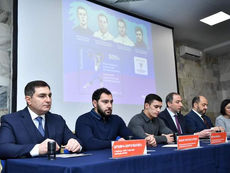 Մեկ նամականիշով գեղաթերթիկ՝ նվիրված «Սպորտ. Ծանրամարտի Եվրոպայի առաջնություն» թեմային