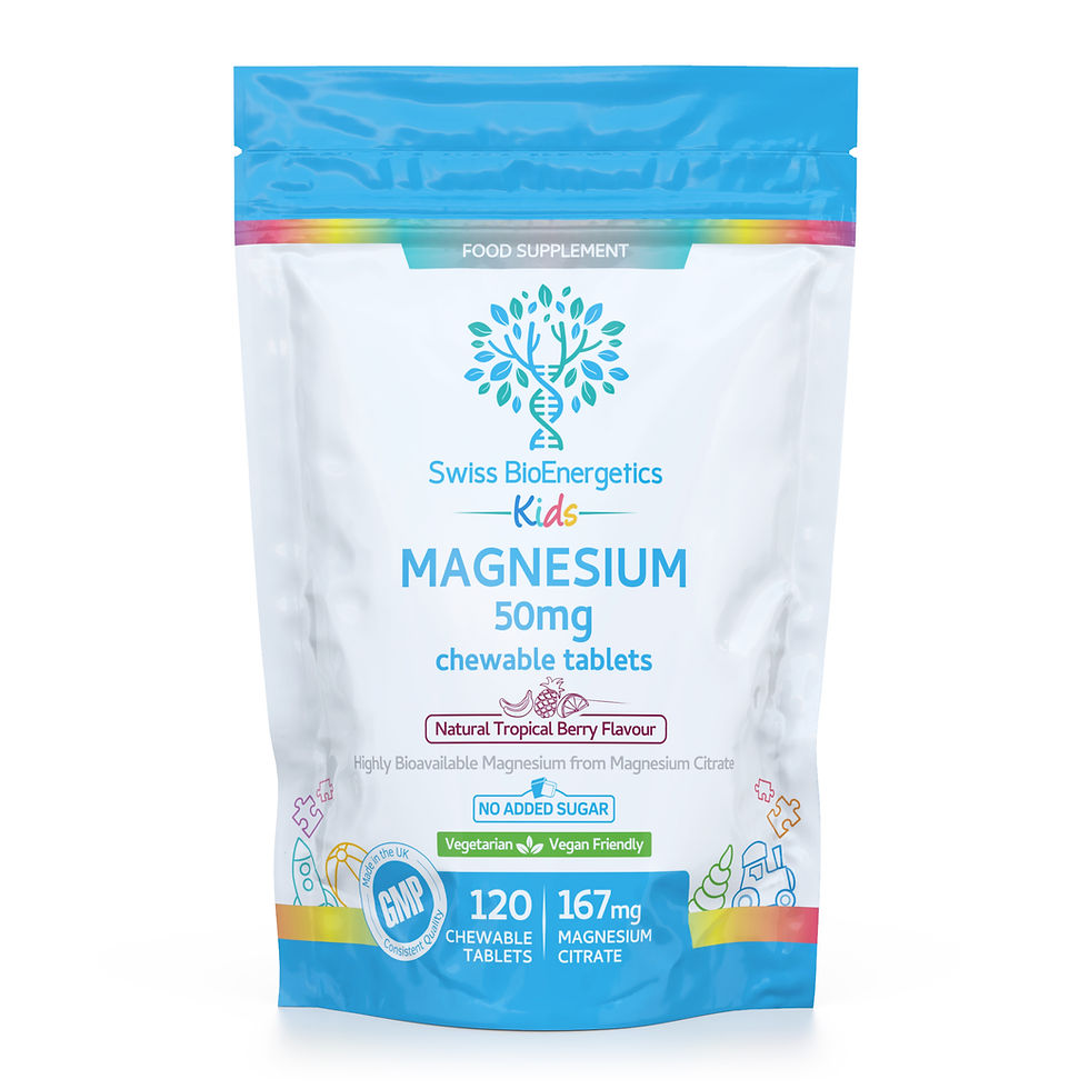 Magnesium Chewable Tablets 50mg Swiss BioEnergetics magnesium-chewable-tablets-50mg-swiss-bioenergetics