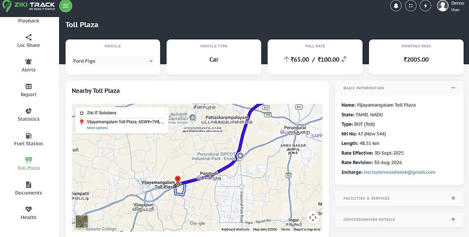 toll plaza enhancements