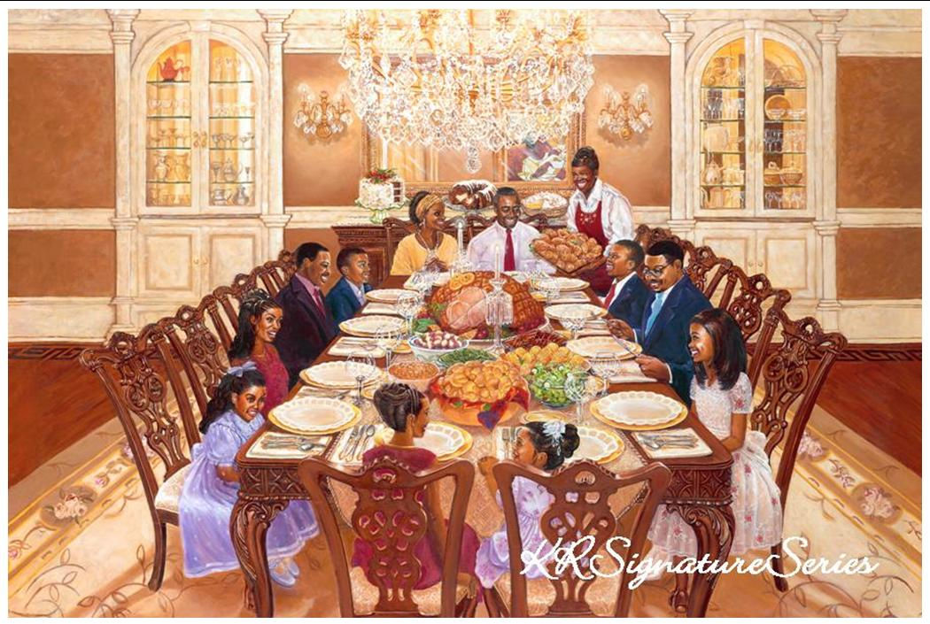 Soul Food Feast  24" x 36" (paper art print)