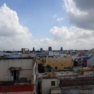 rooftops of Madurai 