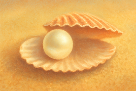 Perła w muszli na piasku.png