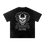 Thumbnail: SUBURBAN NIGHTMARE BLACK Acid Wash SMOKING SKULL Oversize T-Shirt