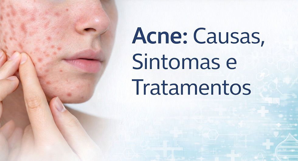 Acne - Causas, Sintomas e Tratamentos