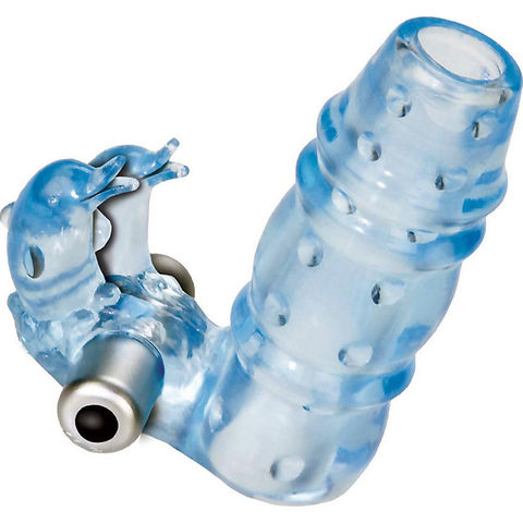 Double Dolphin Waterproof Vibrating Cock Sleeve | best-kept-secret Double Dolphin Waterproof Vibrating Cock Sleeve | best-kept-secret