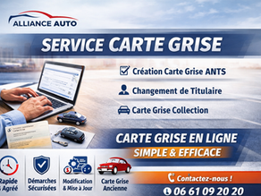 Immatriculation carte grise : Comment immatriculer un véhicule en France (véhicule neuf, occasion ou de collection) ?