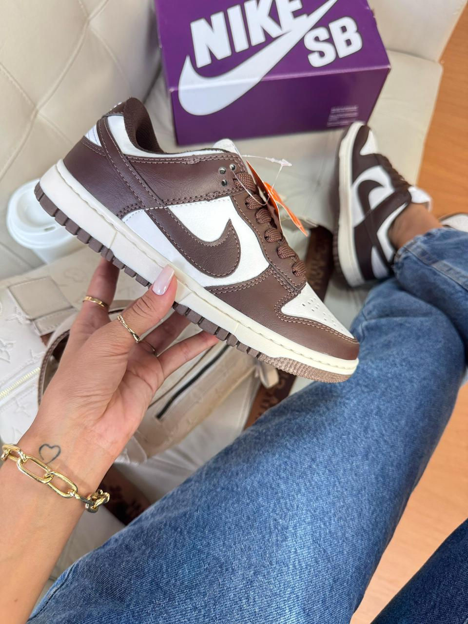 NIKE DUNK LOW CHOCOLATE
