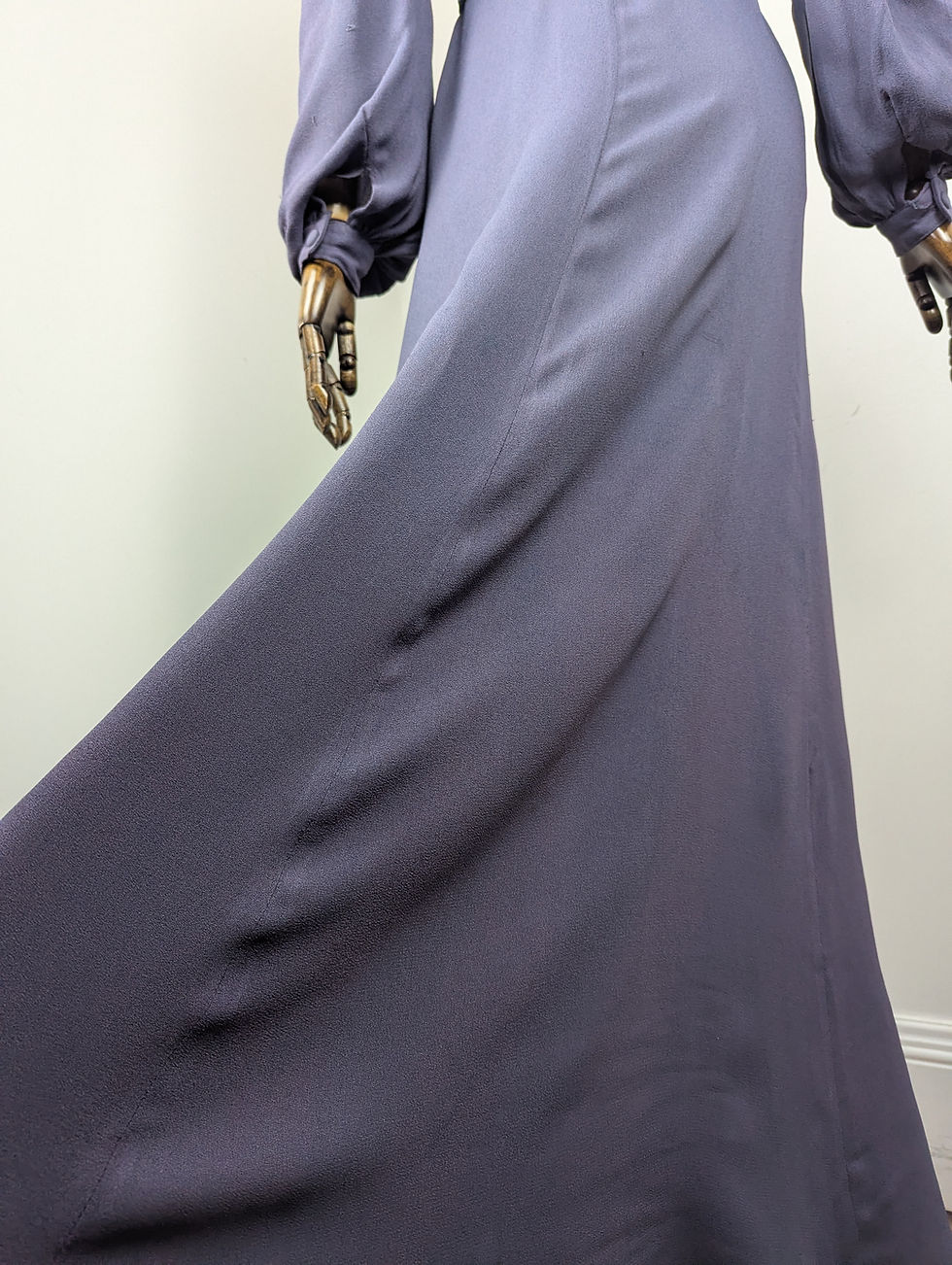 Thumbnail: Vintage Early 1970s Ossie Clark Radley Maxi Dress 