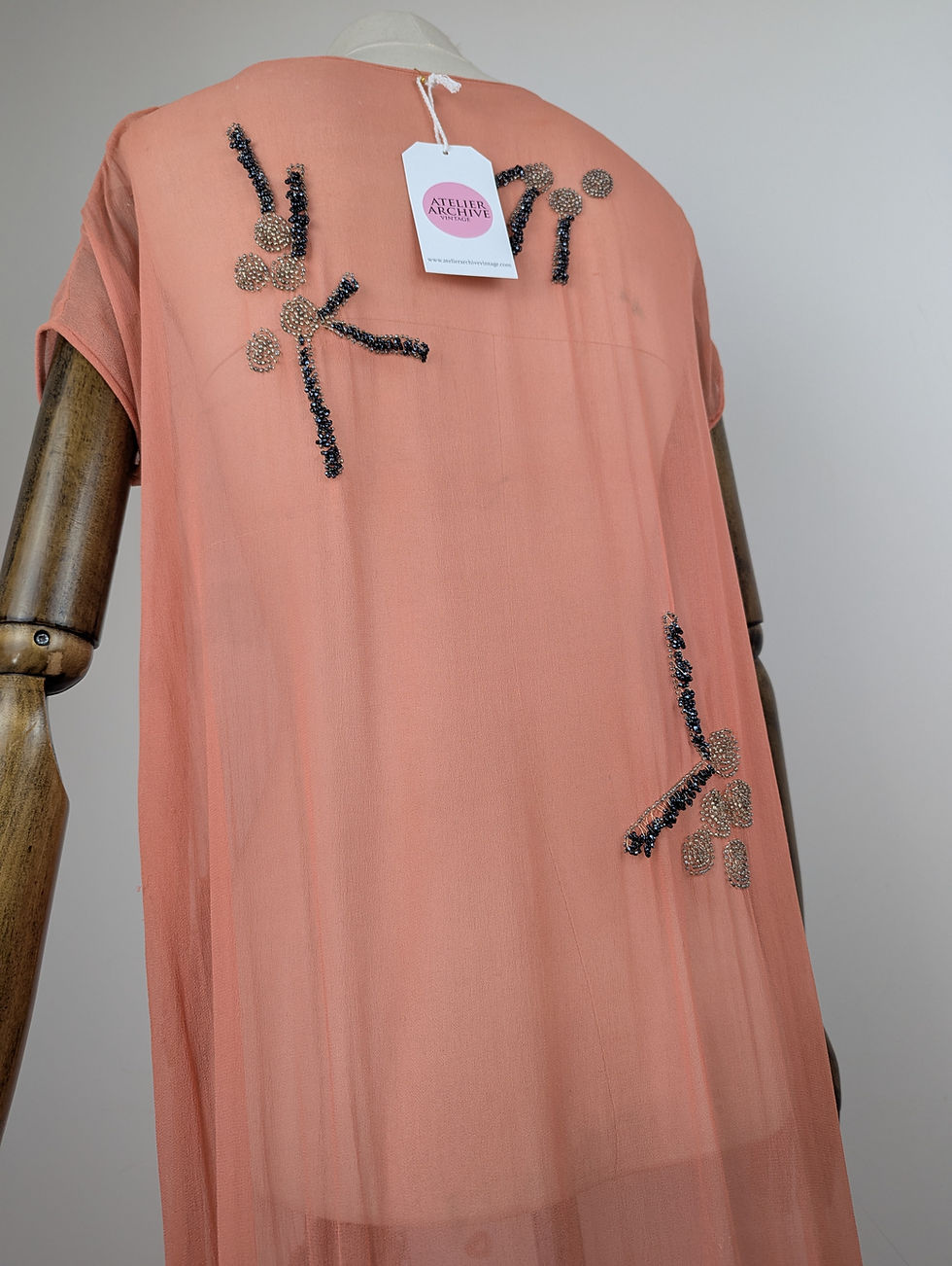 Thumbnail: Antique 1920s Beaded Tunic