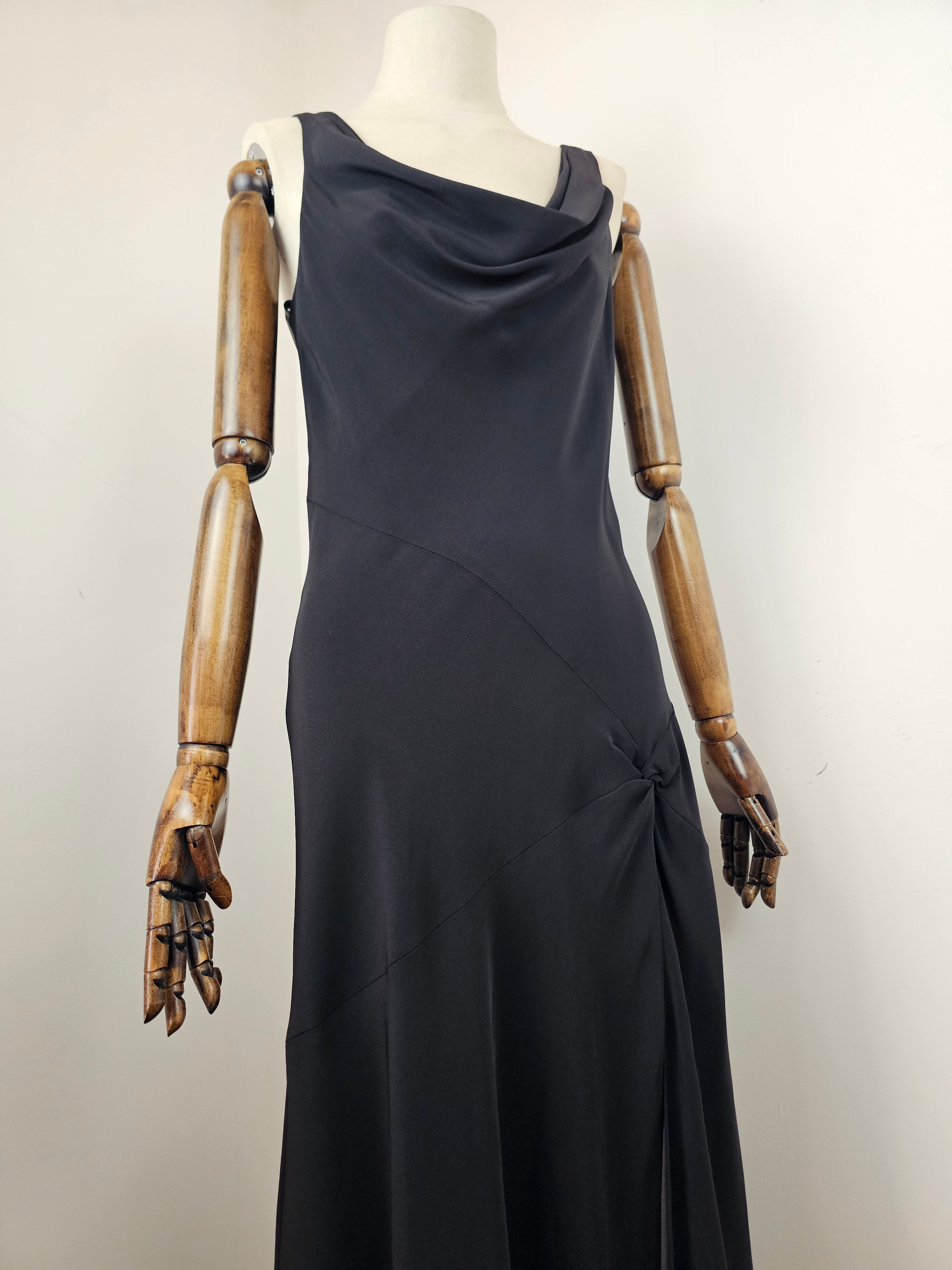 Y2K Pierce Fionda Black Gown