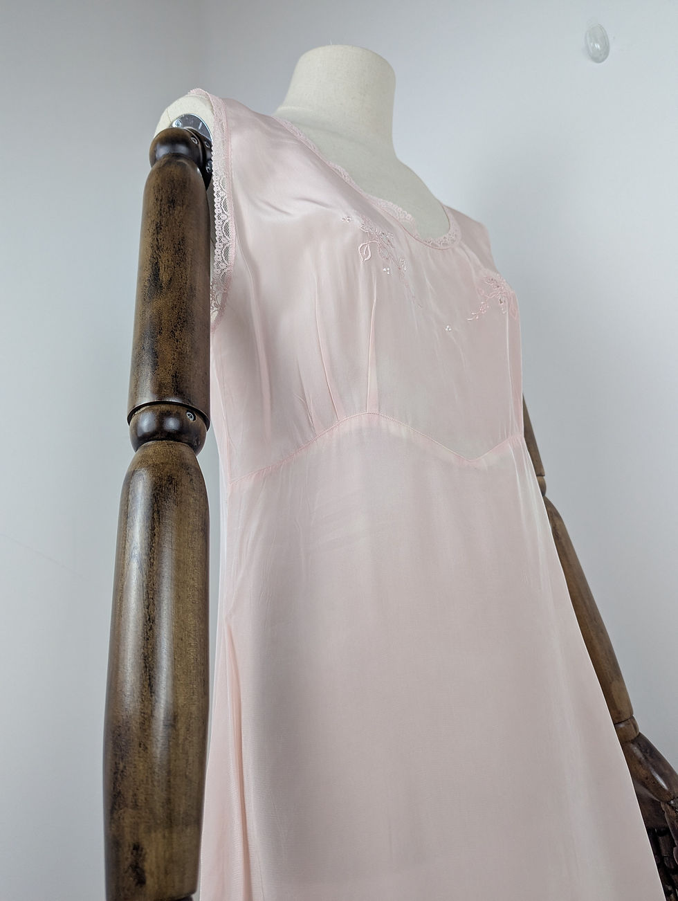 Thumbnail: vintage 1930s pink night dress