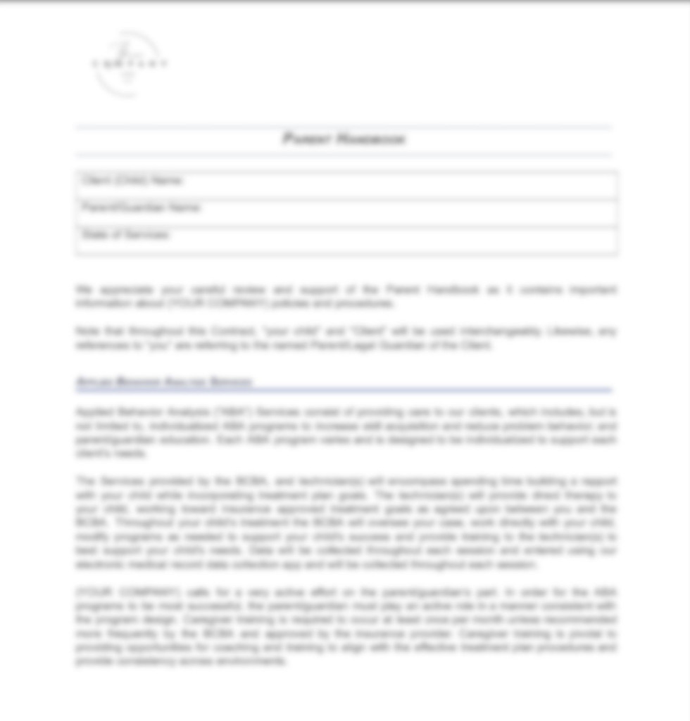 Parent Handbook
