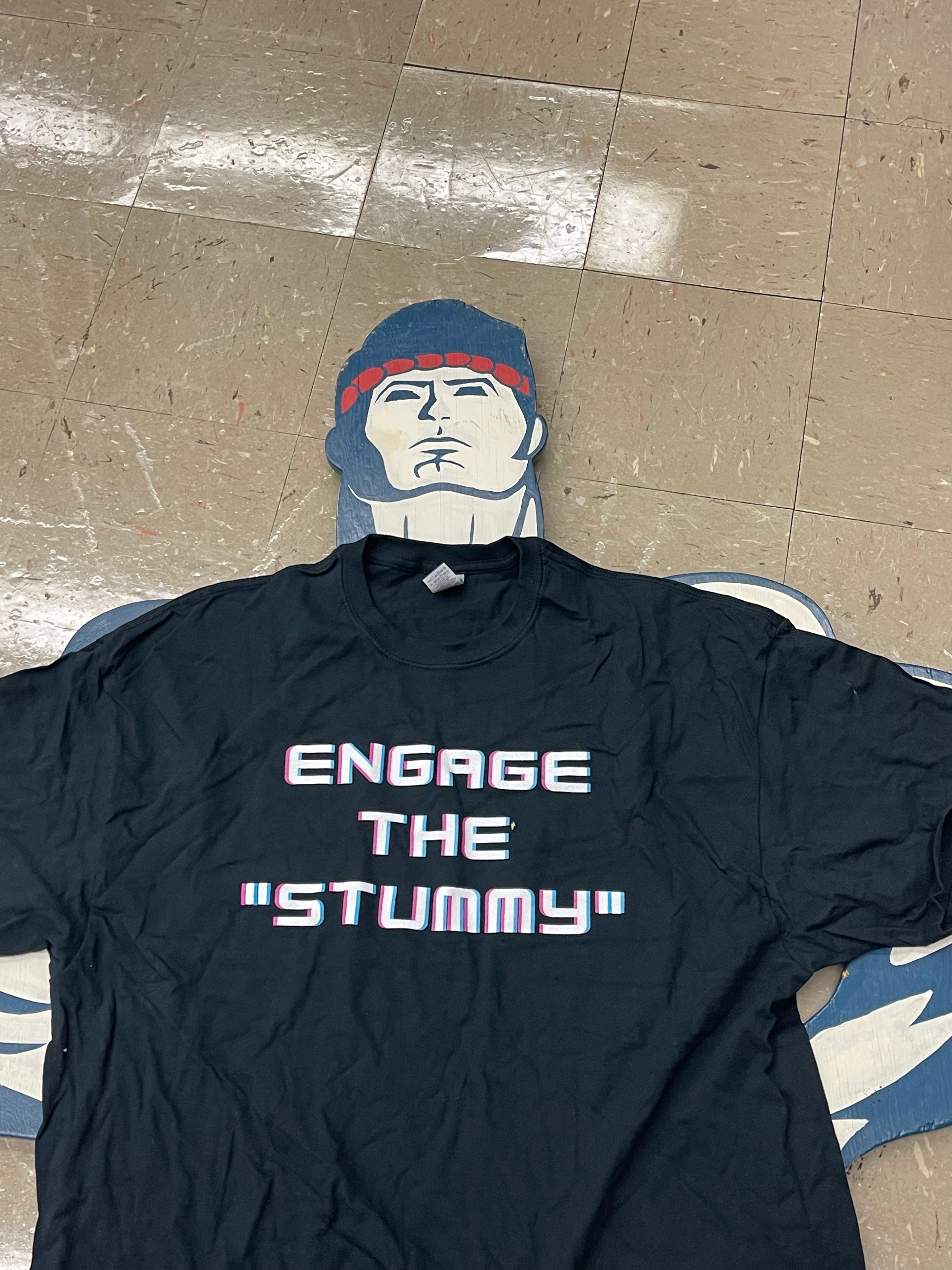 "Engage The Stummy" T-Shirts