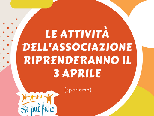 Siamo in pausa, #restaacasa anche tu