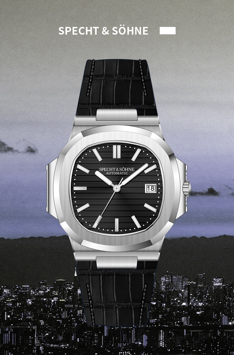 Thumbnail: New Arrivals Specht & Söhne Mens Watches Classic Watch Automatic Watch Rose Gol