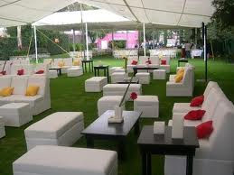 Salas lounge con cojines