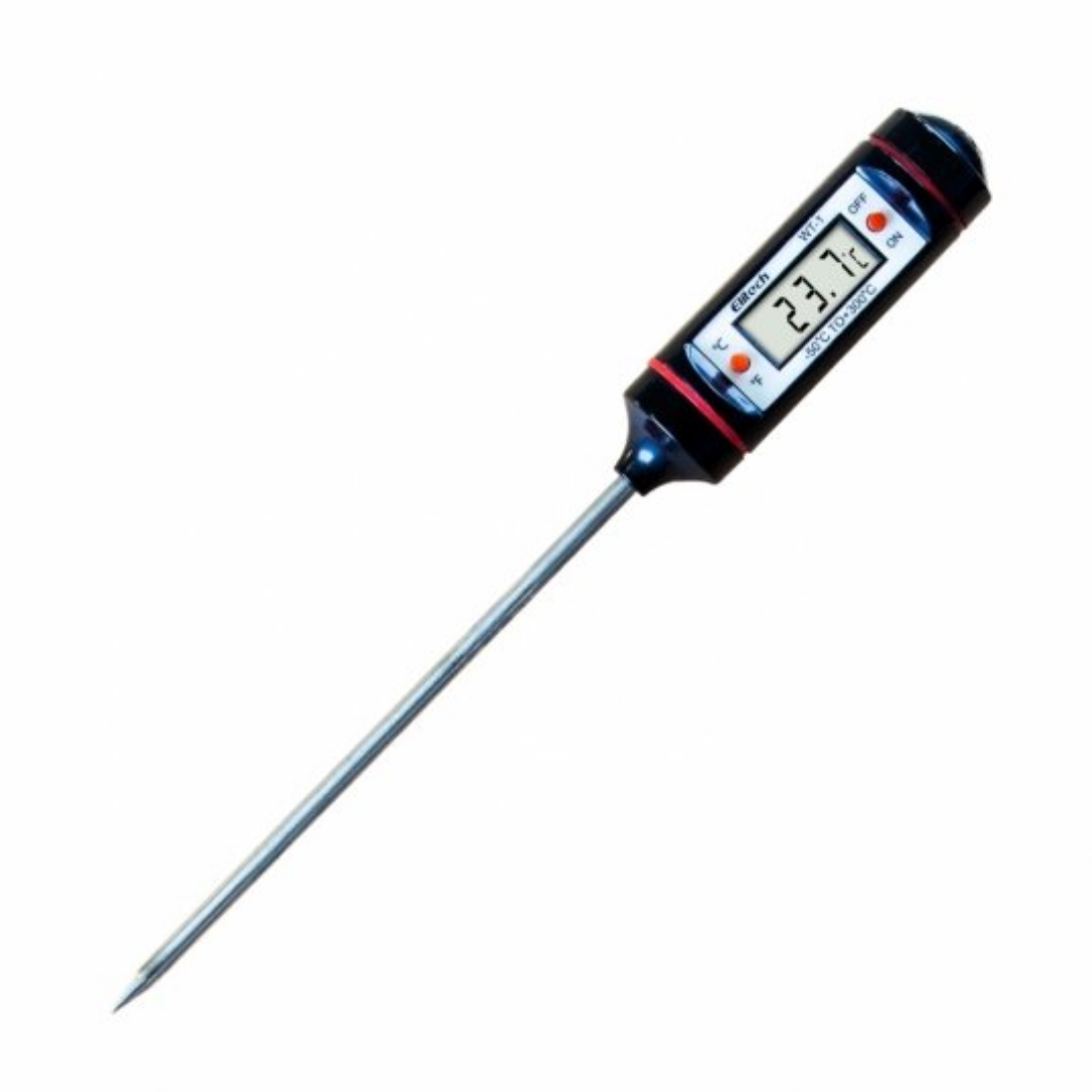 TERMÔMETRO DIGITAL SENSOR TIPO ESPETO -50 A 300 C WT-1B | ELITECH