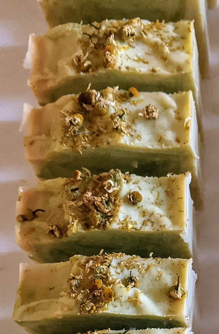 Patchouli Ginger Soap Tops