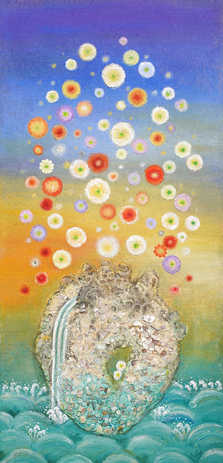 최영진_꽃피는돌_138x65cm_혼합재료_2025.jpg