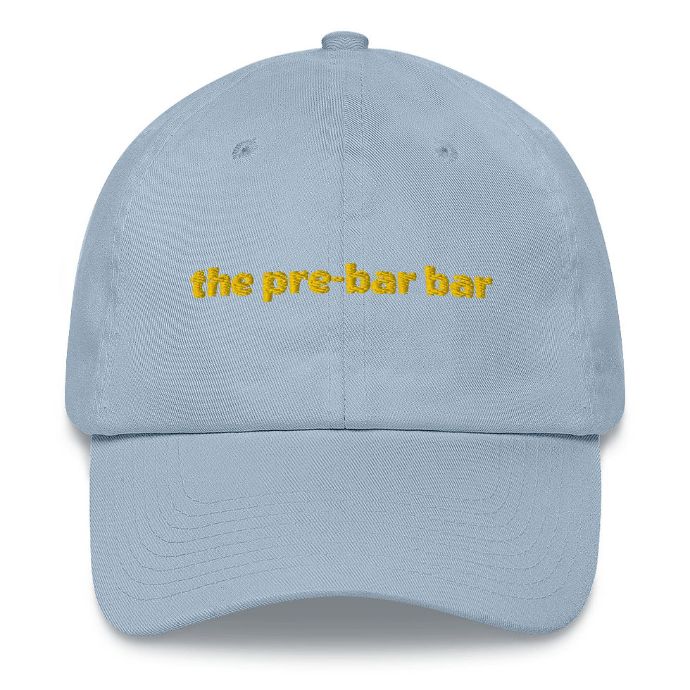 Thumbnail: The Pre-Bar Bar Dad Hat