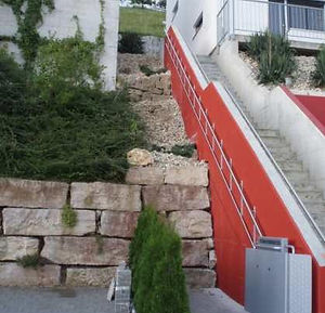 Plattformtreppenlifte lift für außen