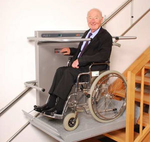 Plattform treppenlifte innen