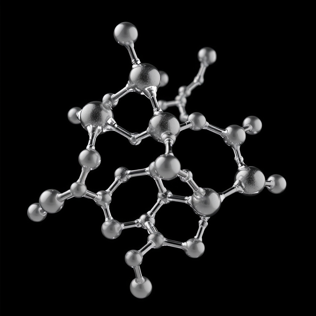 A clinical close-up of high-quality wellness peptides in a professional medical glass vial.