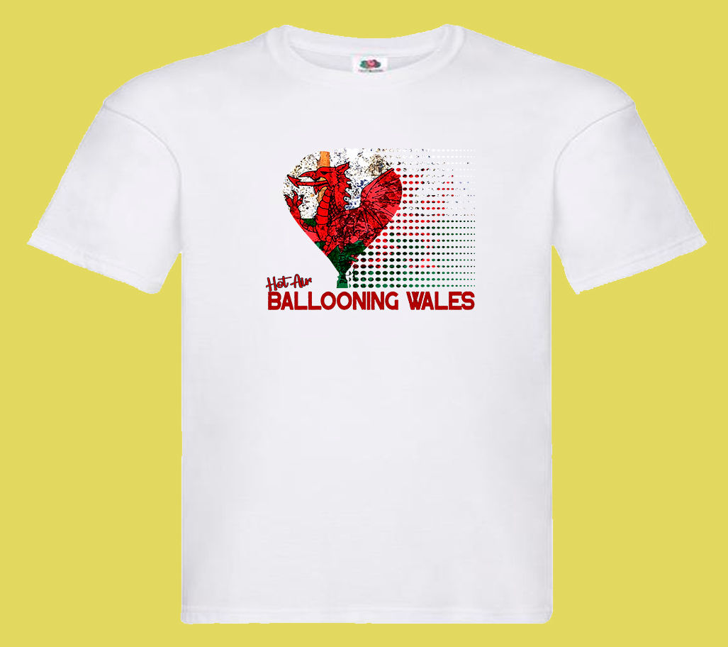 Welsh Pride - Hot Air Balloon T-Shirt