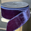 Thumbnail: 2.5 inch navy blue velvet Farrisilk Christmas ribbon - wired, 10 yard