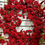 Thumbnail: 29" Red berry wreath, Christmas home decor, Valentine home decor