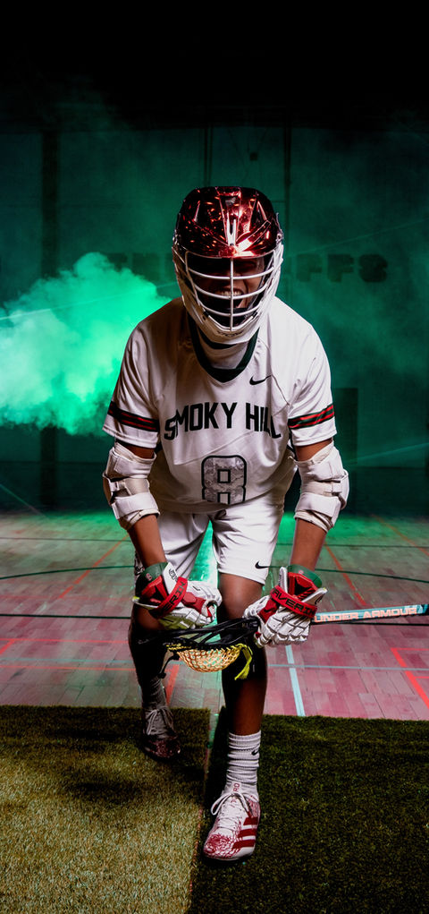 Media Day Photo of Lacrosse player Denver CO