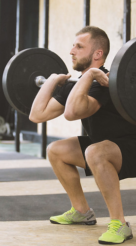 Man Doing Squats