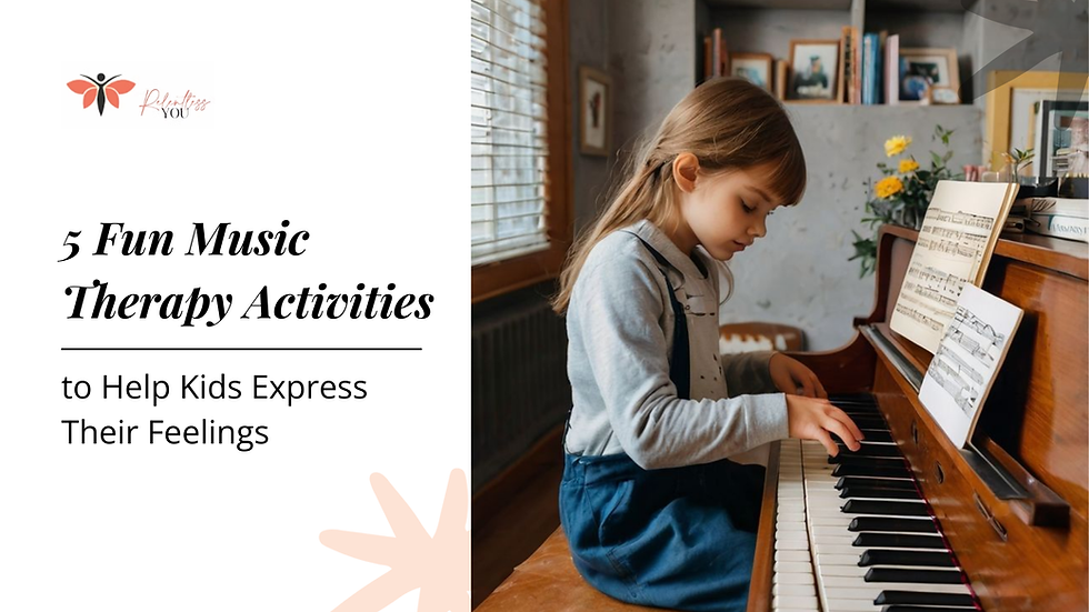 5 Fun Music Therapy Activities to Help Kids Express Their Feelings