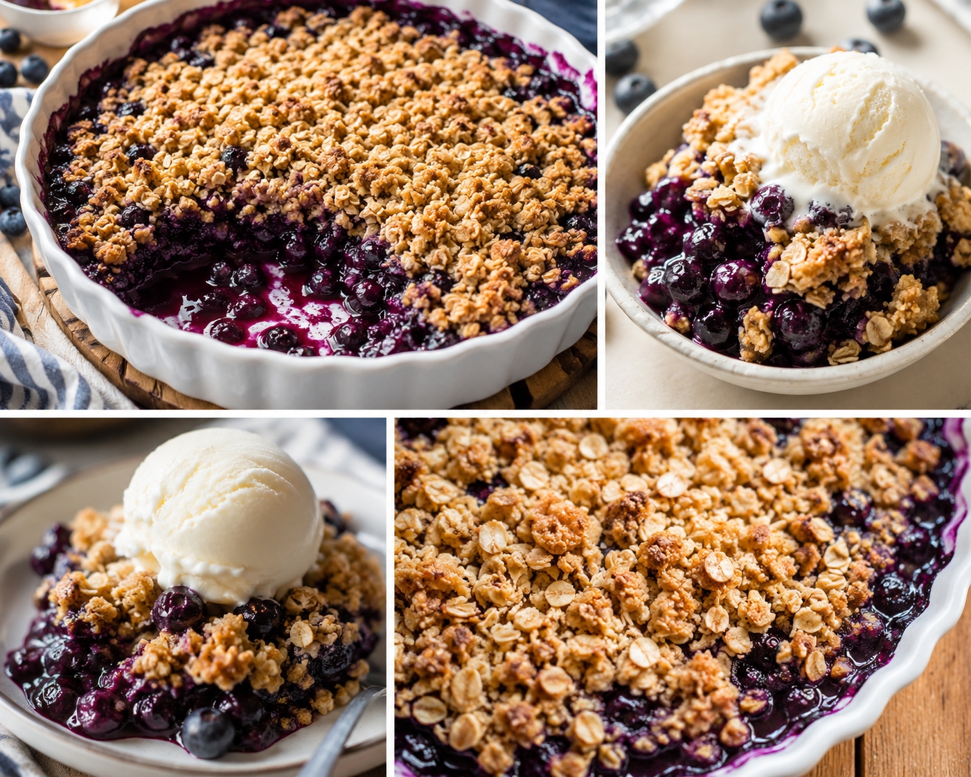 Ultimate Blueberry Crumble