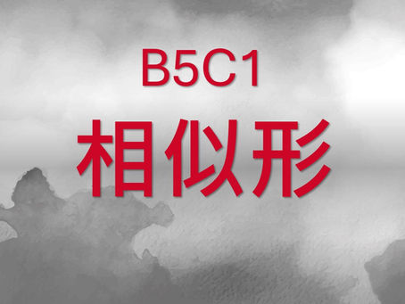 【國三數學】B5C1相似形