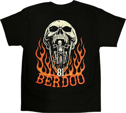 80's Rebel Skull ビンテージ Tシャツ モーターサイクル Buy Vintage Motorcycle Skull T-Shirt | Support 81 Berdoo Online Store