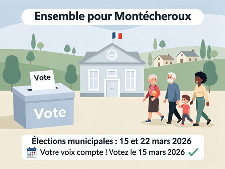 Votez pour la liste "Ensemble pour Montécheroux"