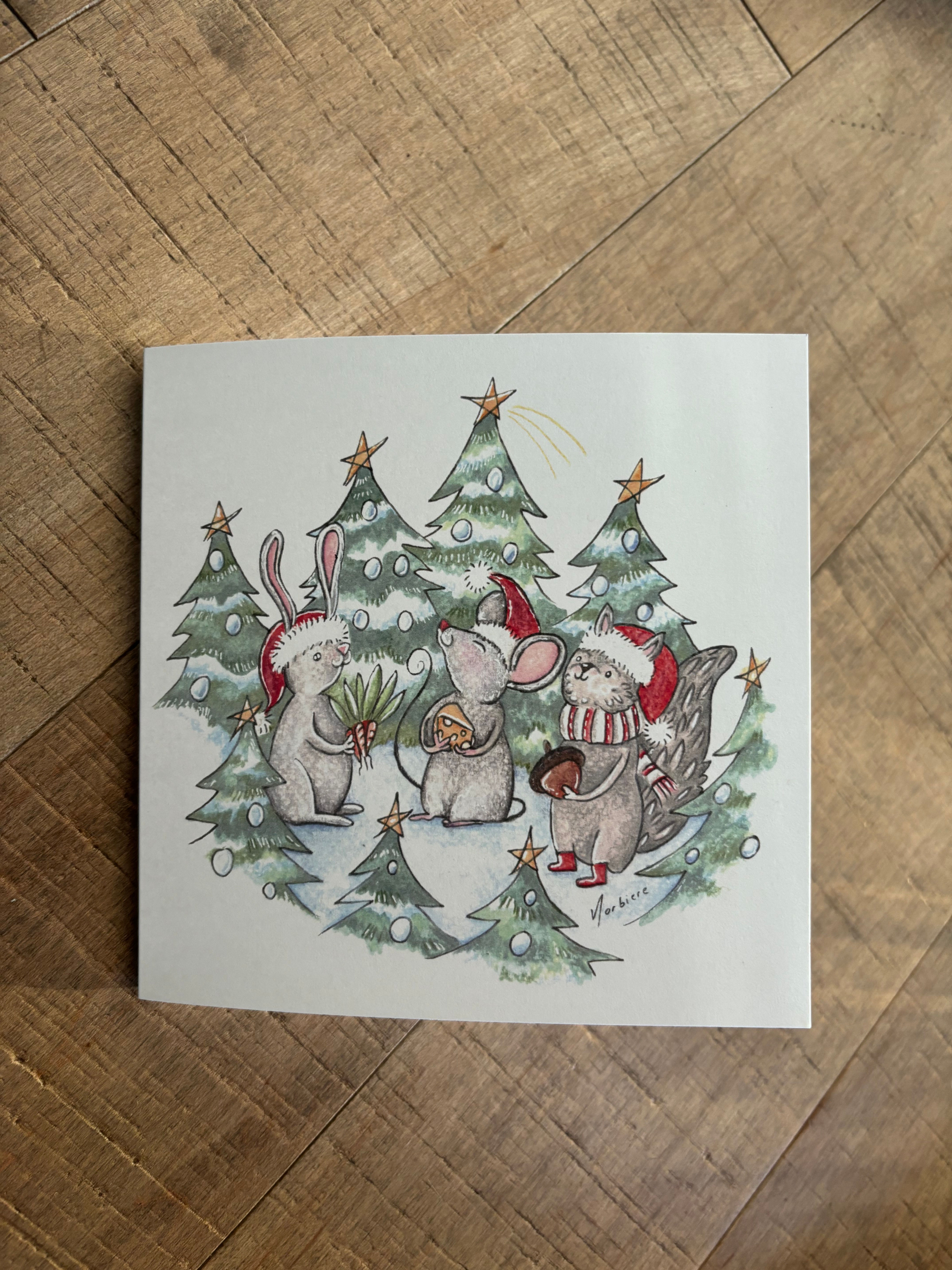 Carte de souhaits - Pot Luck