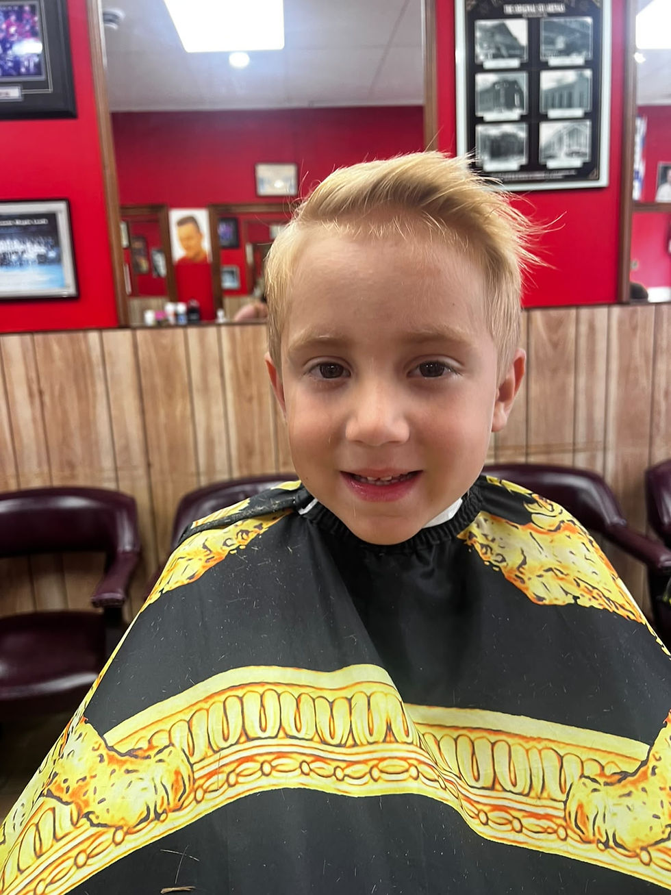 Patient Kids Haircut Aurora Ontario