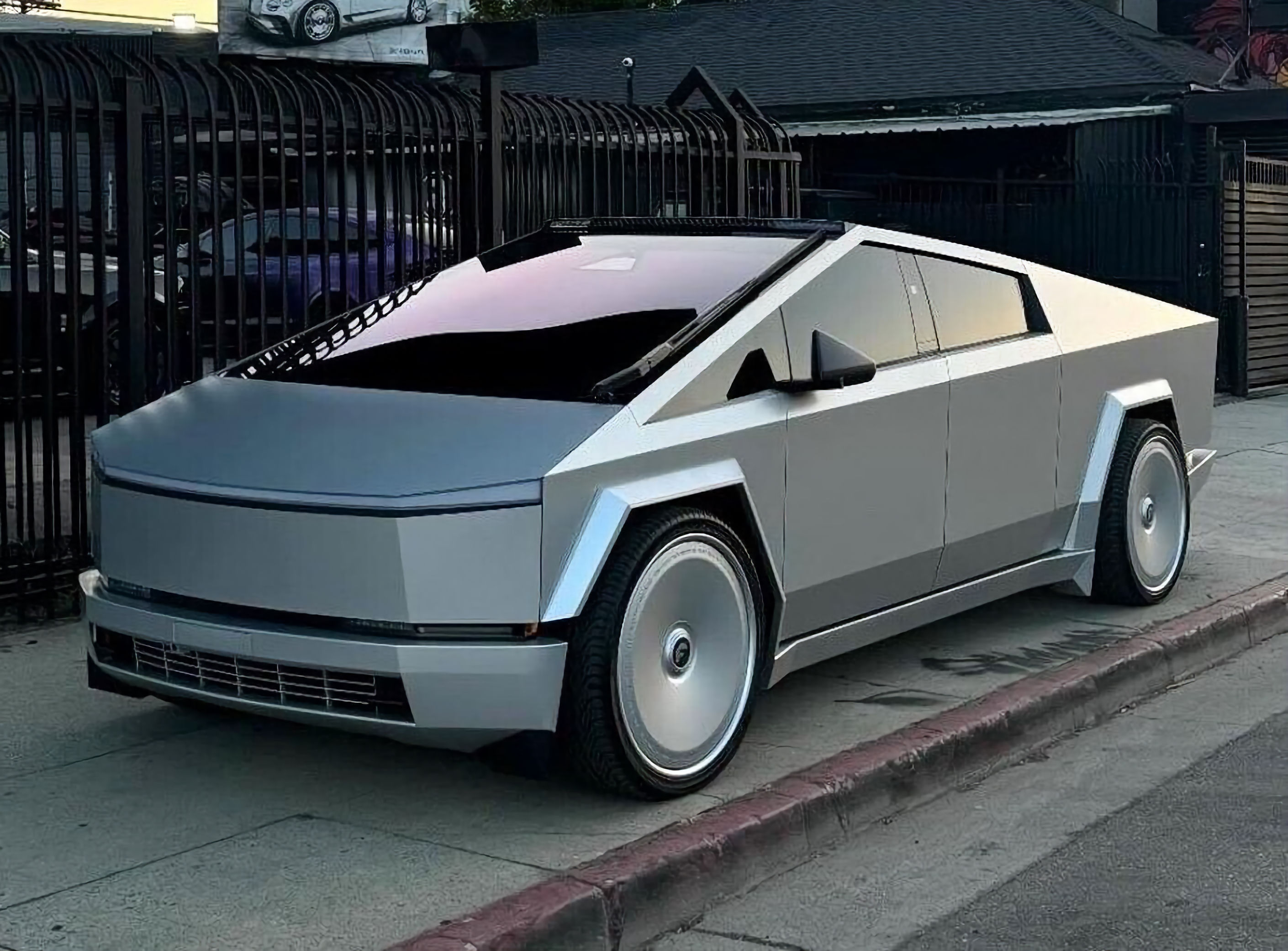 CybertruckDIY PPF Paint Protection Film Wrap Satin Dull Mercury